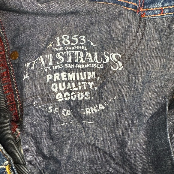 Levi’s 511 Slim Fit Medium Wash 100% Cotton Size 33x34 Jeans. - Picture 8 of 8